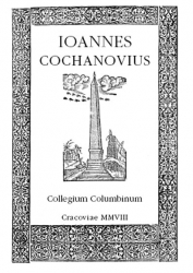 IOANNES COCHANOVIUS. Pisma łacińskie