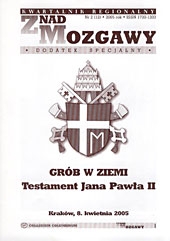 Grób w ziemi. Testament Jana Pawła II (opr.W.Walecki)
