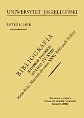 Bibliografia judaiców polskich. Stulecia XV-XVIII (red. S. Siess-Krzyszkowski)